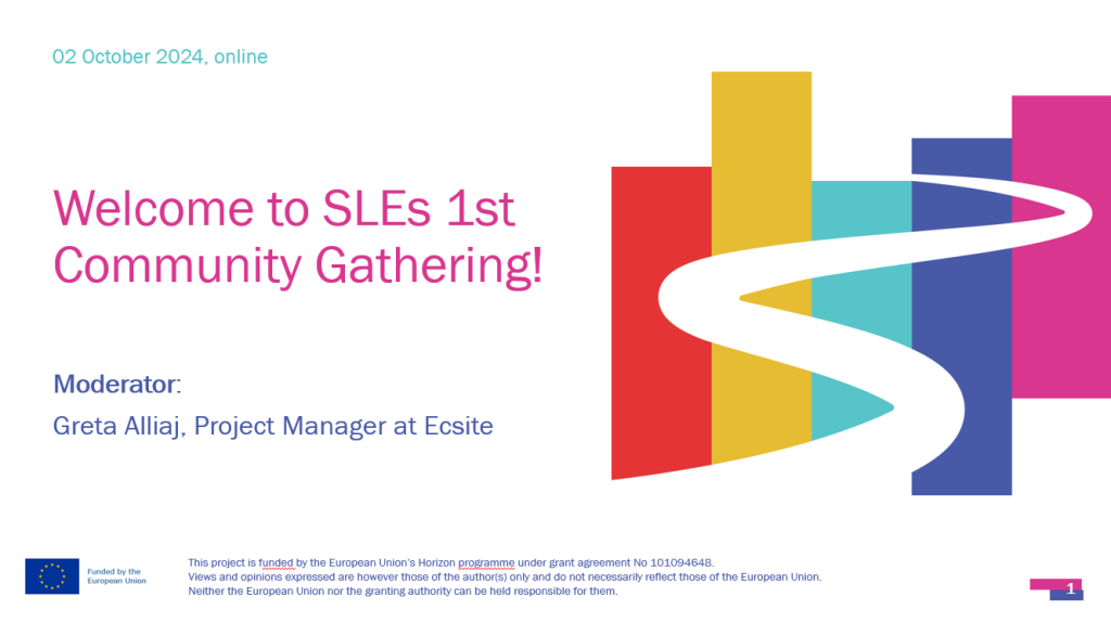 Connecting Educators: Key Insights from SLEs 1st Community Gathering